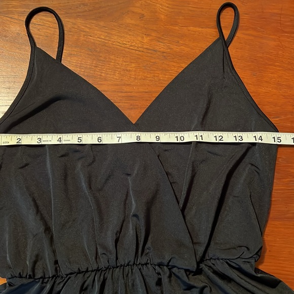 Express Black Peplum Top - Picture 5 of 7